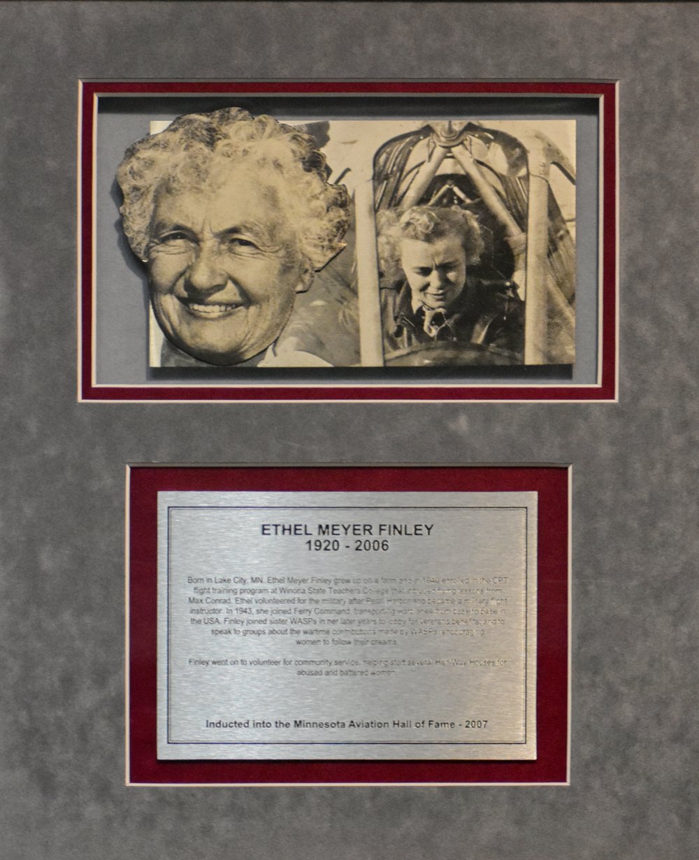 Ethel Meyer Finley Minnesota Aviation Hall Of Fame