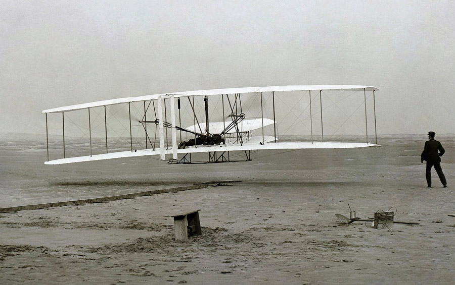 Wright Brothers First Flight 2